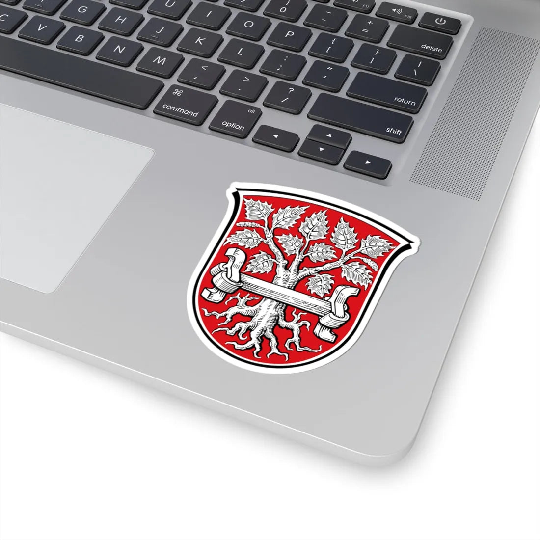 DEU Birkenau Odenwald COA (Germany) (Coat of Arms) STICKER Vinyl Kiss-Cut Decal - The Sticker Space