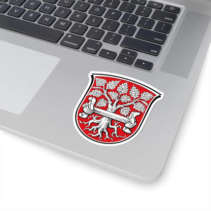 DEU Birkenau Odenwald COA (Germany) (Coat of Arms) STICKER Vinyl Kiss-Cut Decal - The Sticker Space