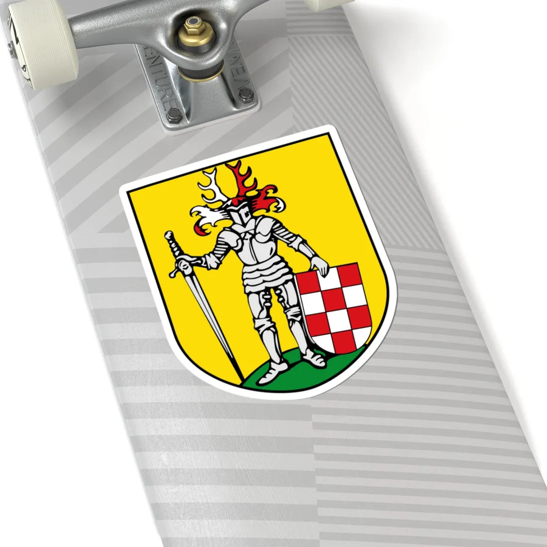 DEU Bleicherode COA (Germany) (Coat of Arms) STICKER Vinyl Kiss-Cut Decal - The Sticker Space