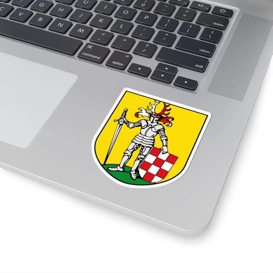 DEU Bleicherode COA (Germany) (Coat of Arms) STICKER Vinyl Kiss-Cut Decal - The Sticker Space