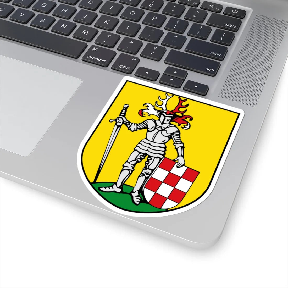 DEU Bleicherode COA (Germany) (Coat of Arms) STICKER Vinyl Kiss-Cut Decal - The Sticker Space