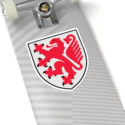 DEU Braunschweig COA (Germany) (Coat of Arms) STICKER Vinyl Kiss-Cut Decal - The Sticker Space