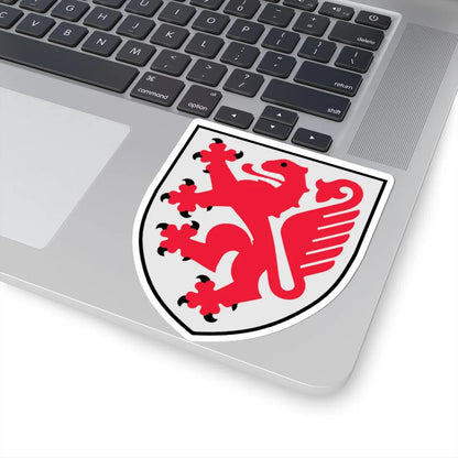 DEU Braunschweig COA (Germany) (Coat of Arms) STICKER Vinyl Kiss-Cut Decal - The Sticker Space