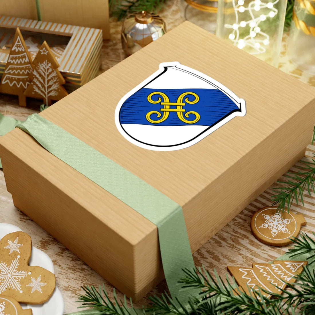 DEU Breidenbach COA (Germany) (Coat of Arms) STICKER Vinyl Kiss-Cut Decal - The Sticker Space