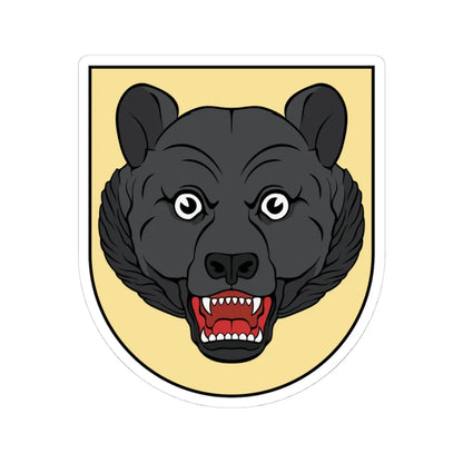 DEU Bärenstein Altenberg COA (Germany) (Coat of Arms) STICKER Vinyl Kiss-Cut Decal 4 Inch White - The Sticker Space