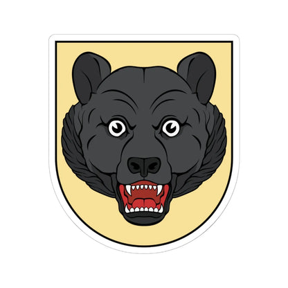 DEU Bärenstein Altenberg COA (Germany) (Coat of Arms) STICKER Vinyl Kiss-Cut Decal 6 Inch White - The Sticker Space