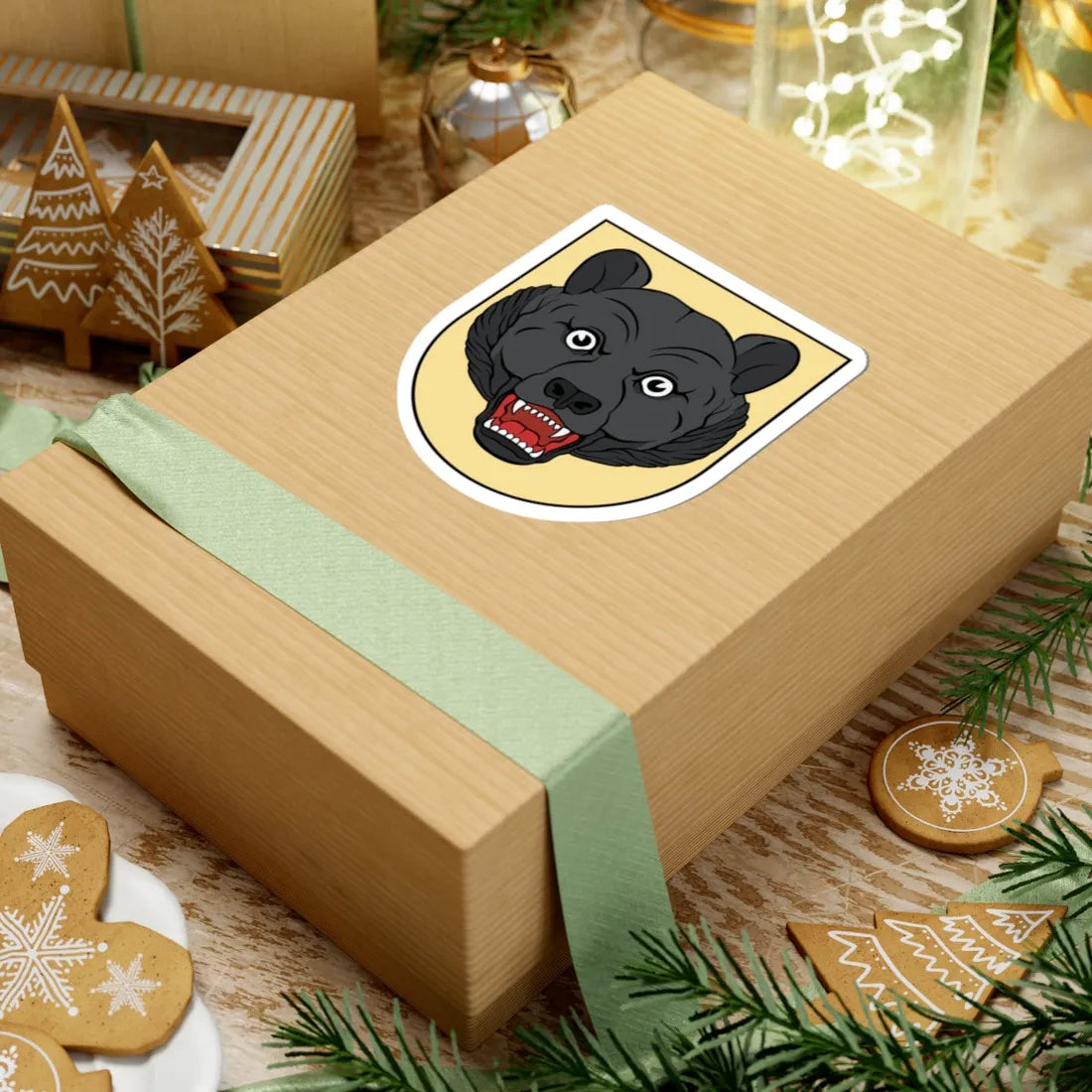 DEU Bärenstein Altenberg COA (Germany) (Coat of Arms) STICKER Vinyl Kiss-Cut Decal - The Sticker Space