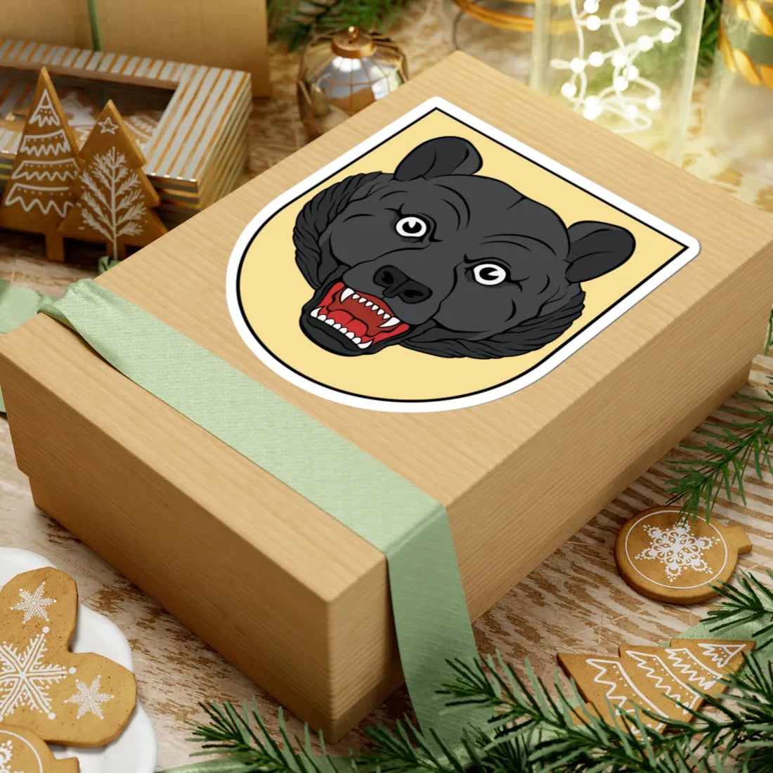 DEU Bärenstein Altenberg COA (Germany) (Coat of Arms) STICKER Vinyl Kiss-Cut Decal - The Sticker Space