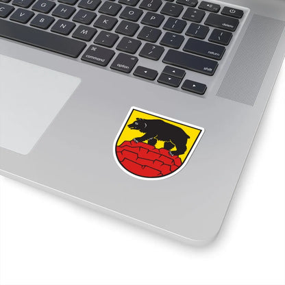 DEU Bärenstein Erzgebirge COA (Germany) (Coat of Arms) STICKER Vinyl Kiss-Cut Decal - The Sticker Space