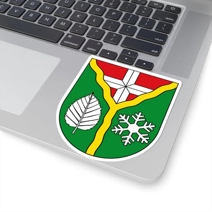 DEU Bubach-Calmesweiler COA (Germany) (Coat of Arms) STICKER Vinyl Kiss-Cut Decal - The Sticker Space