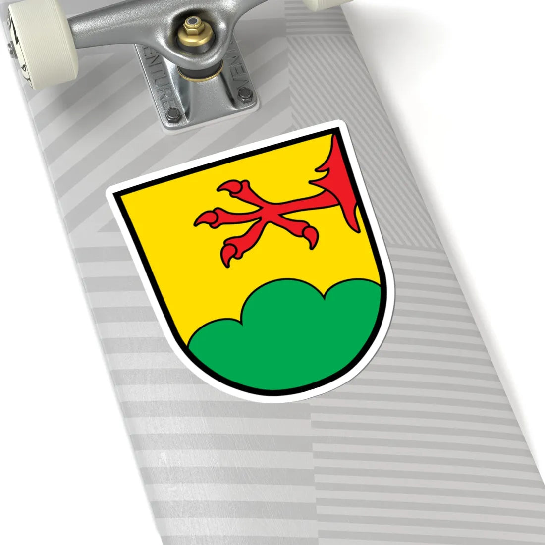 DEU Buchhofen COA (Germany) (Coat of Arms) STICKER Vinyl Kiss-Cut Decal - The Sticker Space