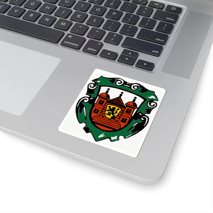 DEU Burgstädt COA (Germany) (Coat of Arms) STICKER Vinyl Kiss-Cut Decal - The Sticker Space