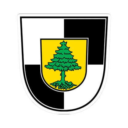 DEU Burgthann COA (Germany) (Coat of Arms) STICKER Vinyl Kiss-Cut Decal 3 Inch White - The Sticker Space