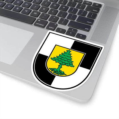 DEU Burgthann COA (Germany) (Coat of Arms) STICKER Vinyl Kiss-Cut Decal - The Sticker Space