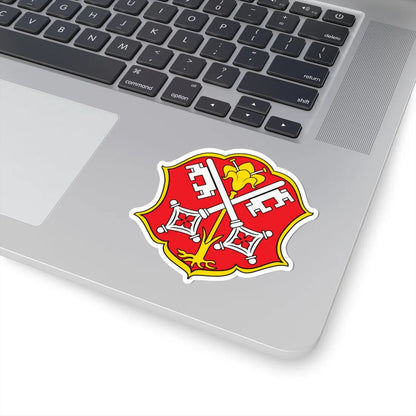 DEU Burtenbach COA (Germany) (Coat of Arms) STICKER Vinyl Kiss-Cut Decal - The Sticker Space