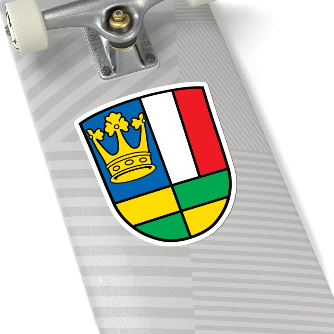 DEU Buxheim Schwaben COA (Germany) (Coat of Arms) STICKER Vinyl Kiss-Cut Decal - The Sticker Space