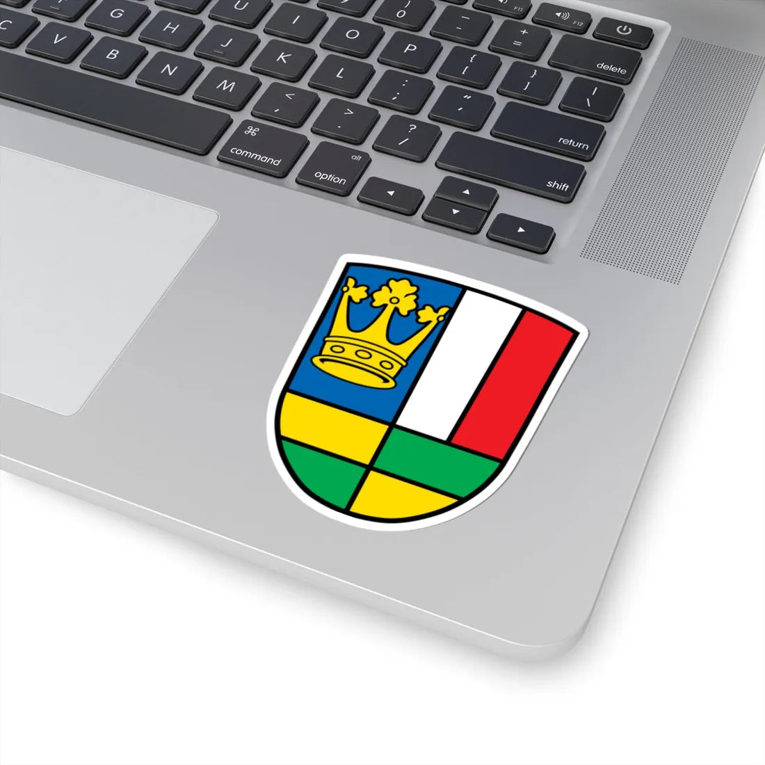 DEU Buxheim Schwaben COA (Germany) (Coat of Arms) STICKER Vinyl Kiss-Cut Decal - The Sticker Space