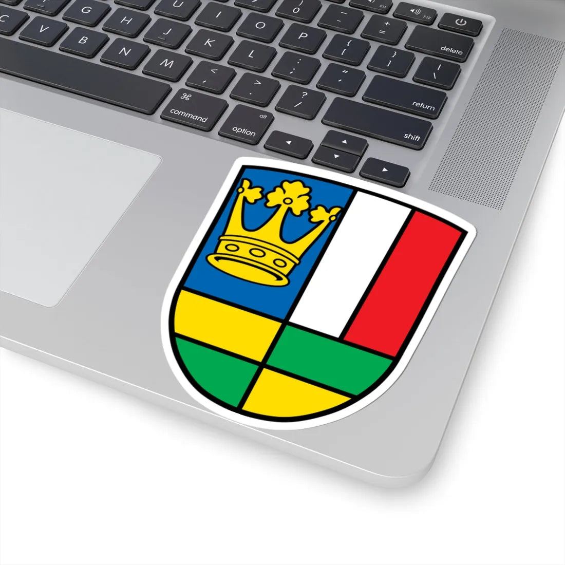DEU Buxheim Schwaben COA (Germany) (Coat of Arms) STICKER Vinyl Kiss-Cut Decal - The Sticker Space