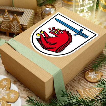 DEU Chamerau COA (Germany) (Coat of Arms) STICKER Vinyl Kiss-Cut Decal - The Sticker Space