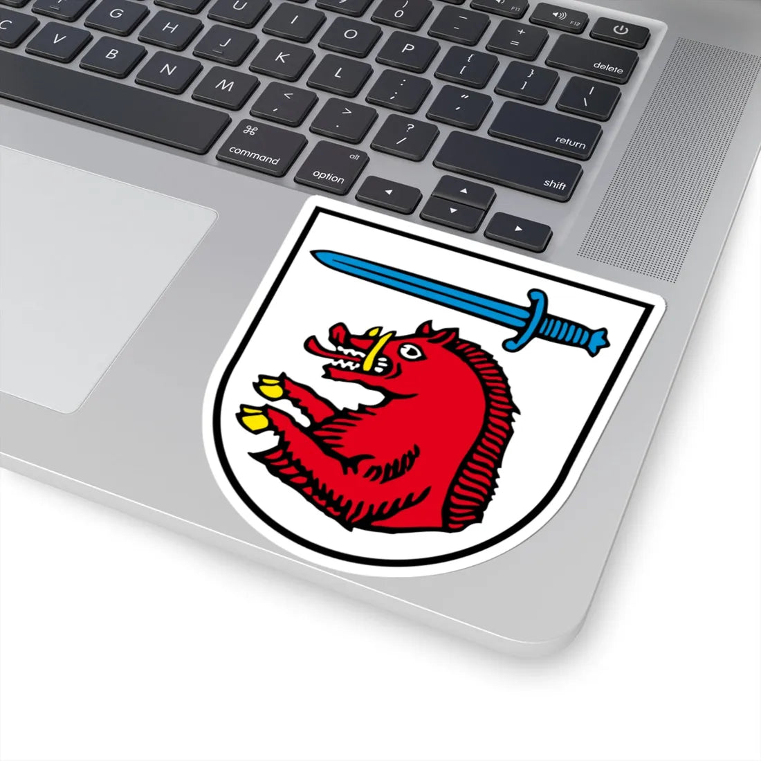 DEU Chamerau COA (Germany) (Coat of Arms) STICKER Vinyl Kiss-Cut Decal - The Sticker Space