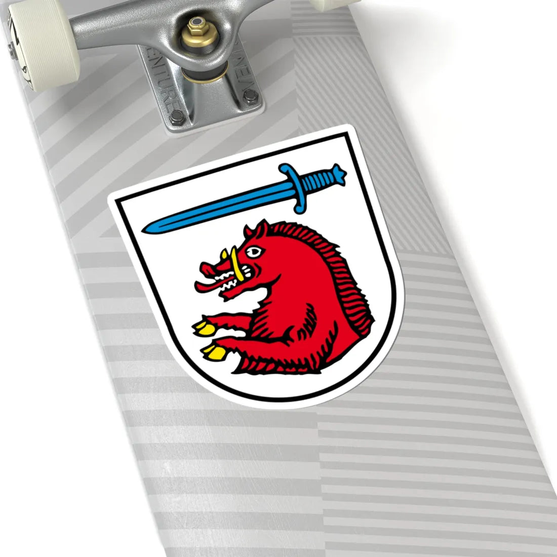 DEU Chamerau COA (Germany) (Coat of Arms) STICKER Vinyl Kiss-Cut Decal - The Sticker Space