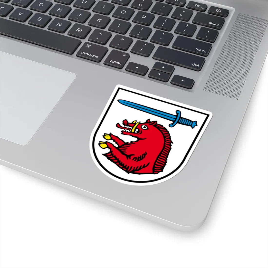 DEU Chamerau COA (Germany) (Coat of Arms) STICKER Vinyl Kiss-Cut Decal - The Sticker Space