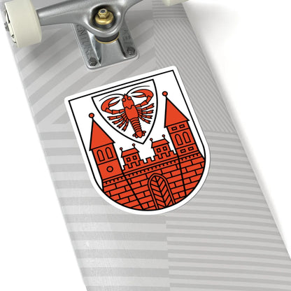 DEU Cottbus COA (Germany) (Coat of Arms) STICKER Vinyl Kiss-Cut Decal - The Sticker Space