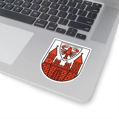 DEU Cottbus COA (Germany) (Coat of Arms) STICKER Vinyl Kiss-Cut Decal - The Sticker Space