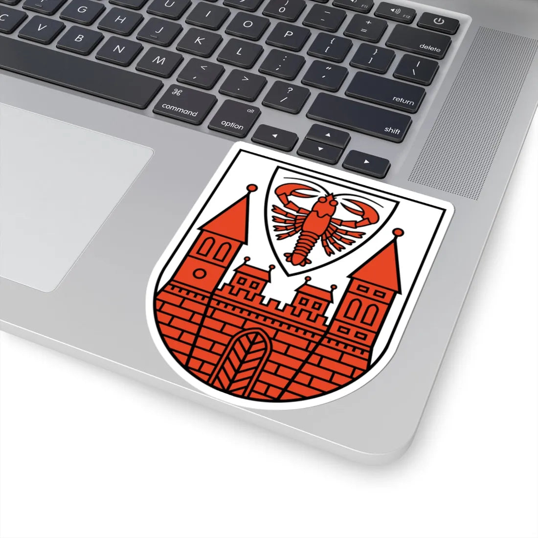 DEU Cottbus COA (Germany) (Coat of Arms) STICKER Vinyl Kiss-Cut Decal - The Sticker Space