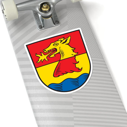 DEU Duggendorf COA (Germany) (Coat of Arms) STICKER Vinyl Kiss-Cut Decal - The Sticker Space