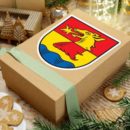 DEU Duggendorf COA (Germany) (Coat of Arms) STICKER Vinyl Kiss-Cut Decal - The Sticker Space