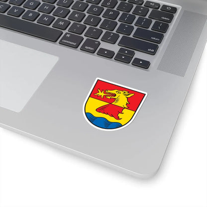 DEU Duggendorf COA (Germany) (Coat of Arms) STICKER Vinyl Kiss-Cut Decal - The Sticker Space