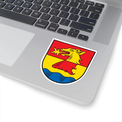 DEU Duggendorf COA (Germany) (Coat of Arms) STICKER Vinyl Kiss-Cut Decal - The Sticker Space