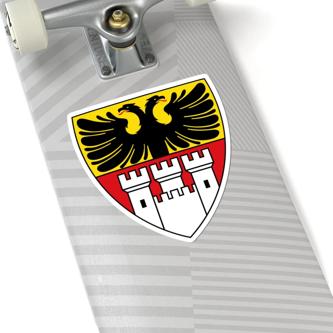 DEU Duisburg COA (Germany) (Coat of Arms) STICKER Vinyl Kiss-Cut Decal - The Sticker Space