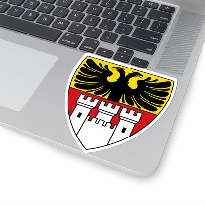 DEU Duisburg COA (Germany) (Coat of Arms) STICKER Vinyl Kiss-Cut Decal - The Sticker Space