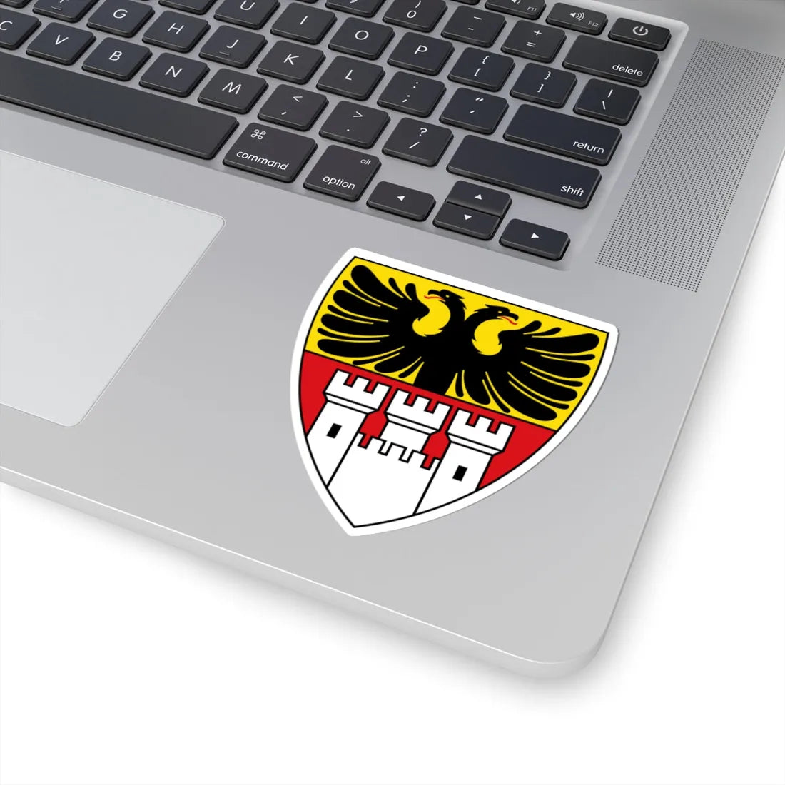 DEU Duisburg COA (Germany) (Coat of Arms) STICKER Vinyl Kiss-Cut Decal - The Sticker Space