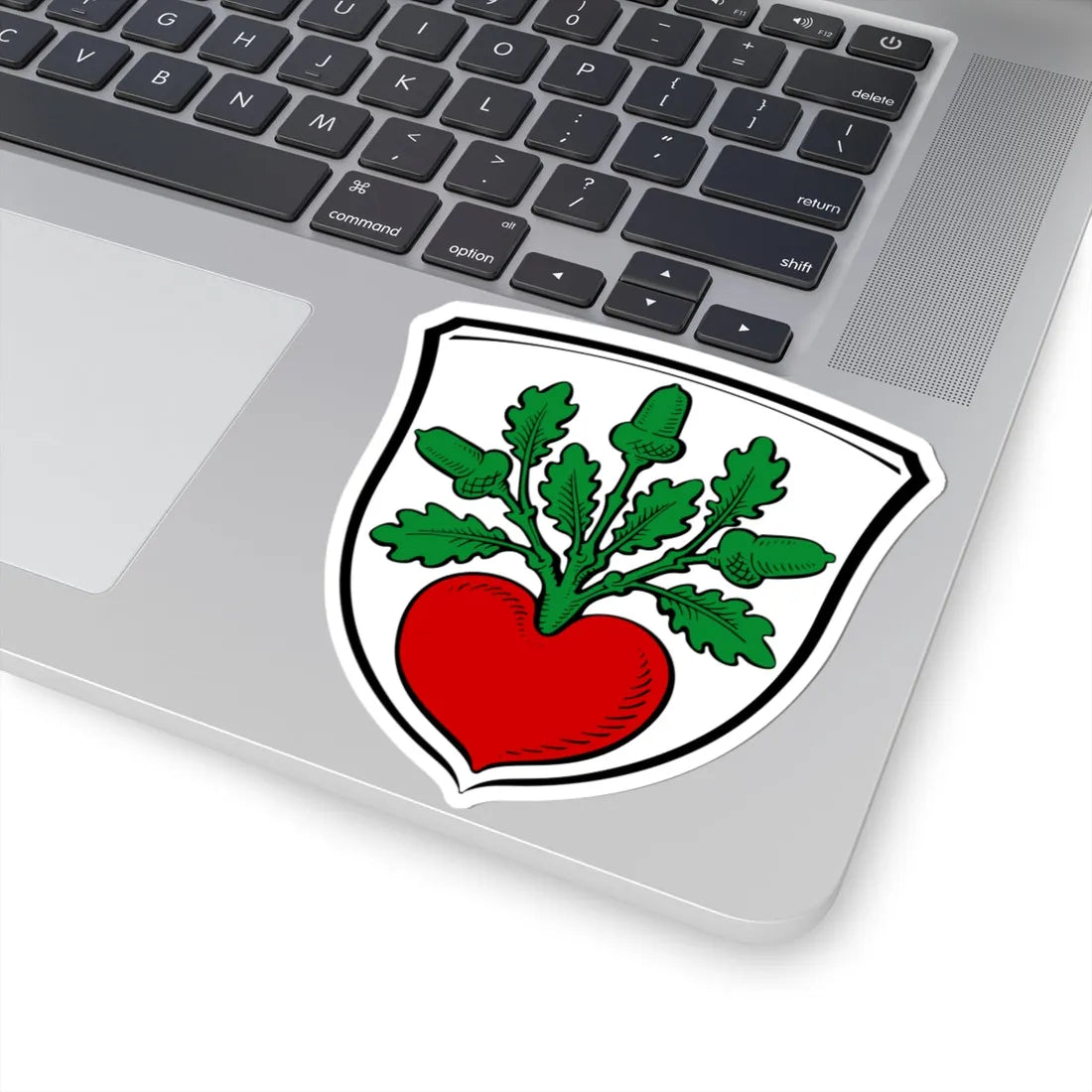 DEU Egelsbach COA deriv (Germany) (Coat of Arms) STICKER Vinyl Kiss-Cut Decal - The Sticker Space