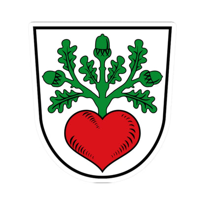 DEU Egelsbach COA (Germany) (Coat of Arms) STICKER Vinyl Kiss-Cut Decal 2 Inch White - The Sticker Space