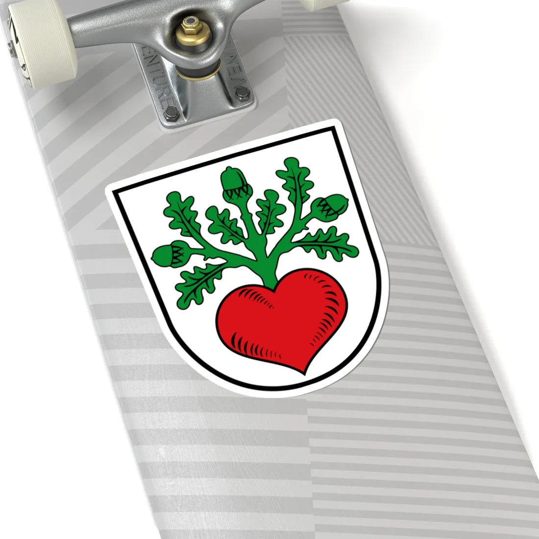DEU Egelsbach COA (Germany) (Coat of Arms) STICKER Vinyl Kiss-Cut Decal - The Sticker Space