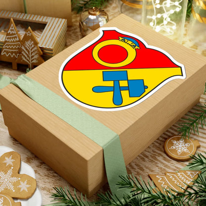 DEU Ehrenfriedersdorf COA (Germany) (Coat of Arms) STICKER Vinyl Kiss-Cut Decal - The Sticker Space