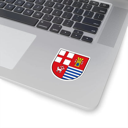DEU Eifelkreis Bitburg-Pruem COA (Germany) (Coat of Arms) STICKER Vinyl Kiss-Cut Decal - The Sticker Space