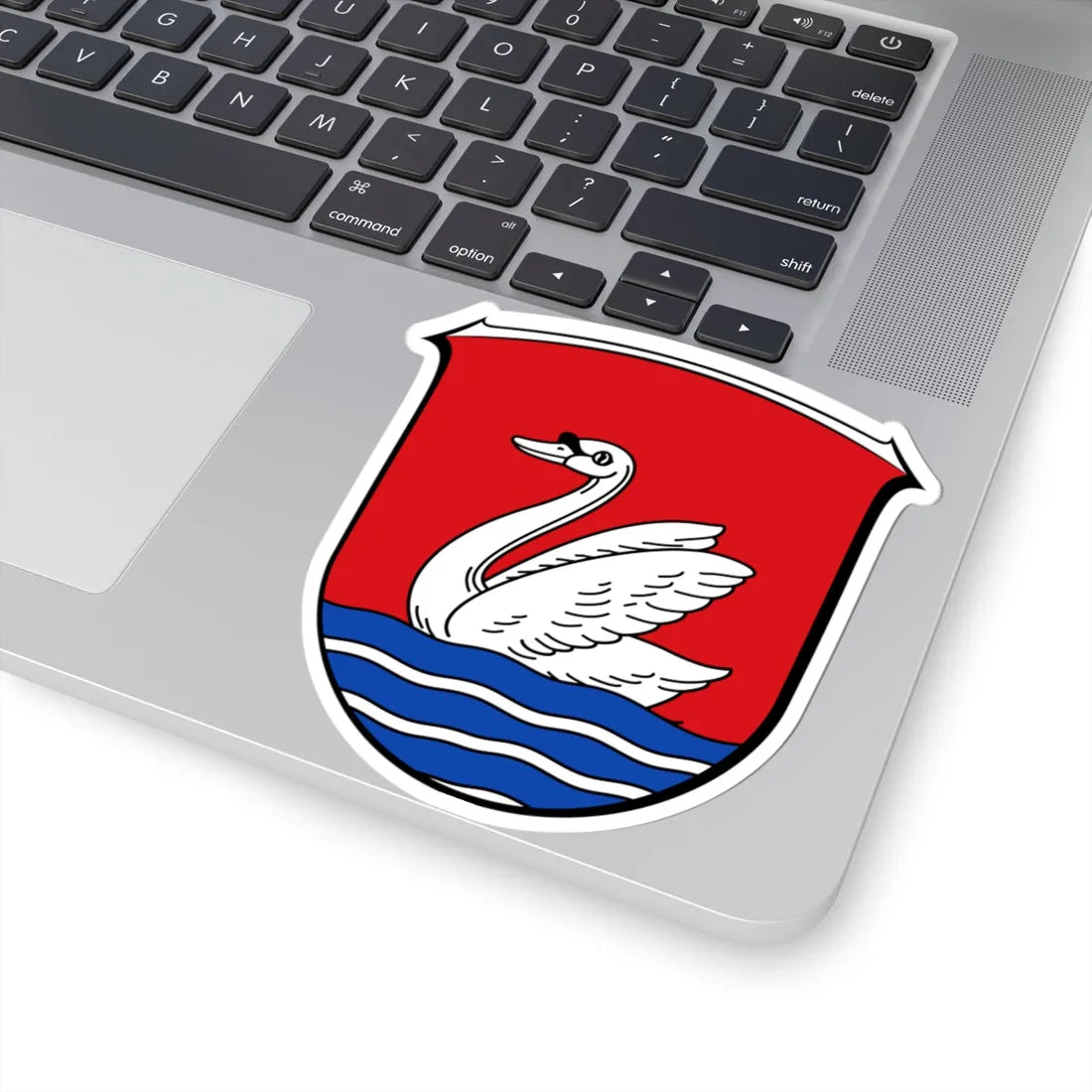 DEU Eisenbach Selters COA (Germany) (Coat of Arms) STICKER Vinyl Kiss-Cut Decal - The Sticker Space