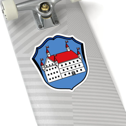 DEU Erkheim COA (Germany) (Coat of Arms) STICKER Vinyl Kiss-Cut Decal - The Sticker Space