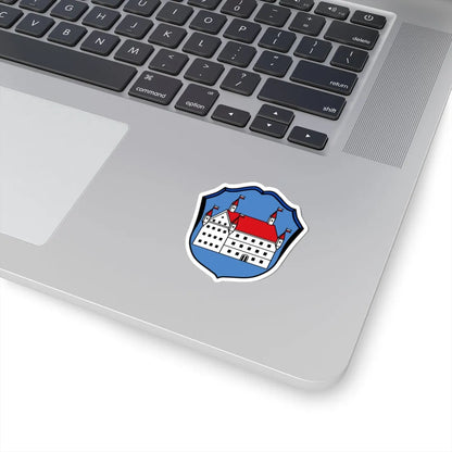 DEU Erkheim COA (Germany) (Coat of Arms) STICKER Vinyl Kiss-Cut Decal - The Sticker Space