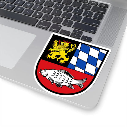 DEU Eschenbach Oberpfalz COA (Germany) (Coat of Arms) STICKER Vinyl Kiss-Cut Decal - The Sticker Space