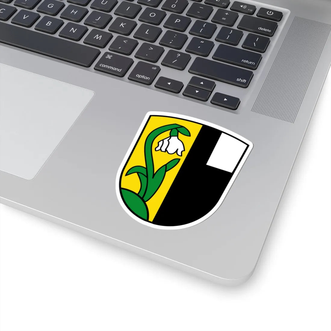 DEU Ettenstatt COA (Germany) (Coat of Arms) STICKER Vinyl Kiss-Cut Decal - The Sticker Space