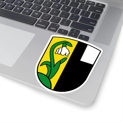 DEU Ettenstatt COA (Germany) (Coat of Arms) STICKER Vinyl Kiss-Cut Decal - The Sticker Space