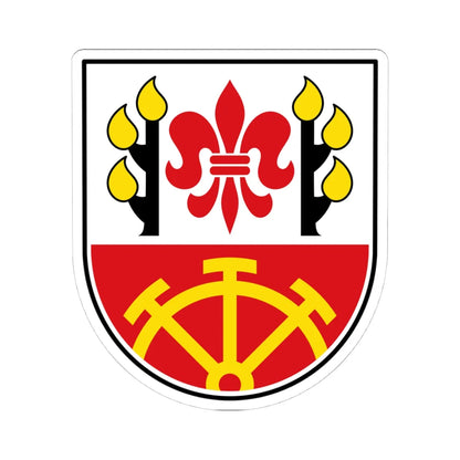 DEU Etzelwang COA (Germany) (Coat of Arms) STICKER Vinyl Kiss-Cut Decal - The Sticker Space