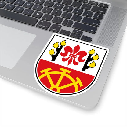 DEU Etzelwang COA (Germany) (Coat of Arms) STICKER Vinyl Kiss-Cut Decal - The Sticker Space