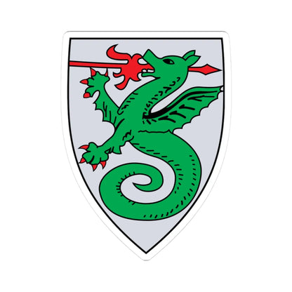 DEU Fachingen COA (Germany) (Coat of Arms) STICKER Vinyl Kiss-Cut Decal 3 Inch White - The Sticker Space